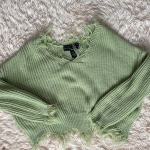 new green sweater!